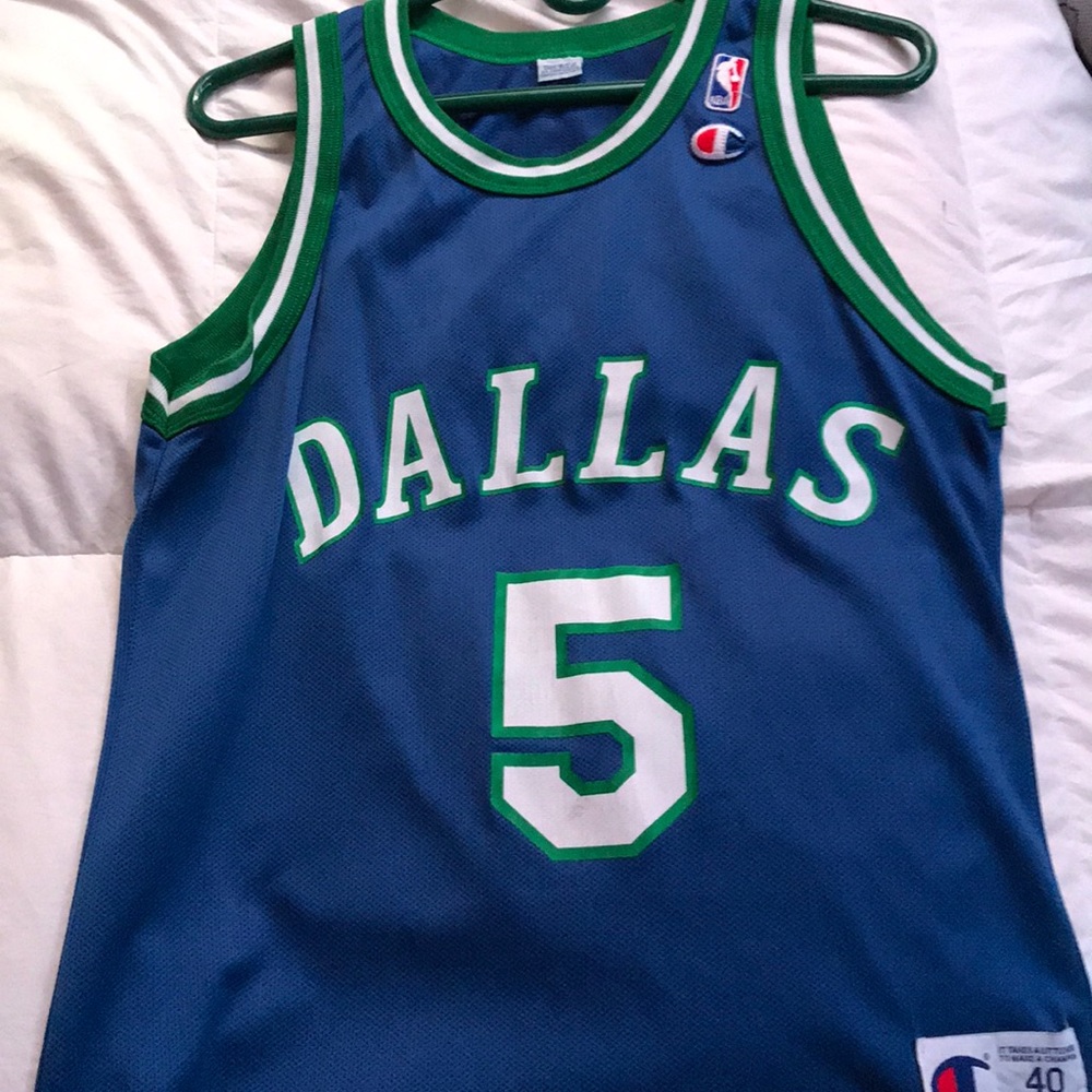 Dallas Mavericks Jason Kidd Champion Jersey